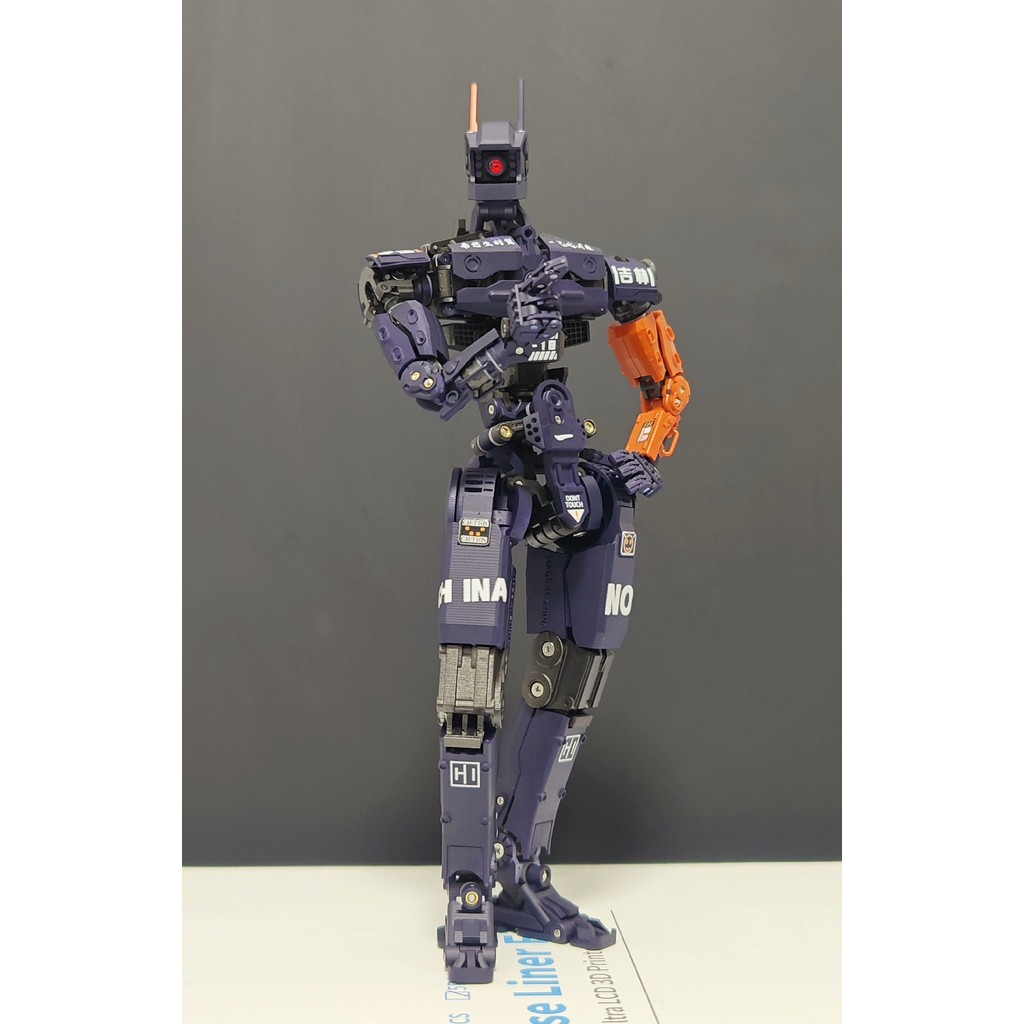 3D Printed Chappie Action Figure Desktop Decoration Model Painted Model Transformable 20cm Toy Model