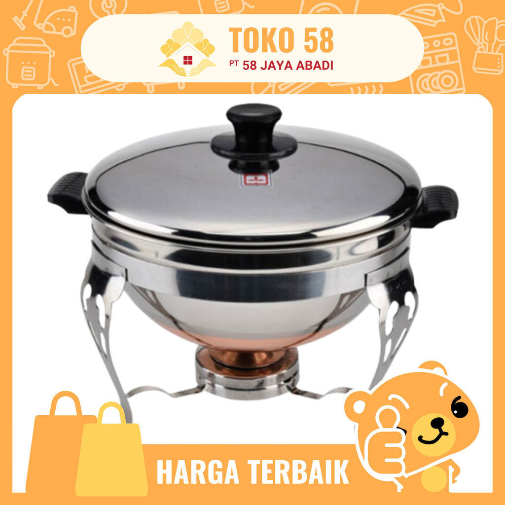 [COD] Pemanas Makanan Prasmanan MASPION Soup Bowl 26 cm