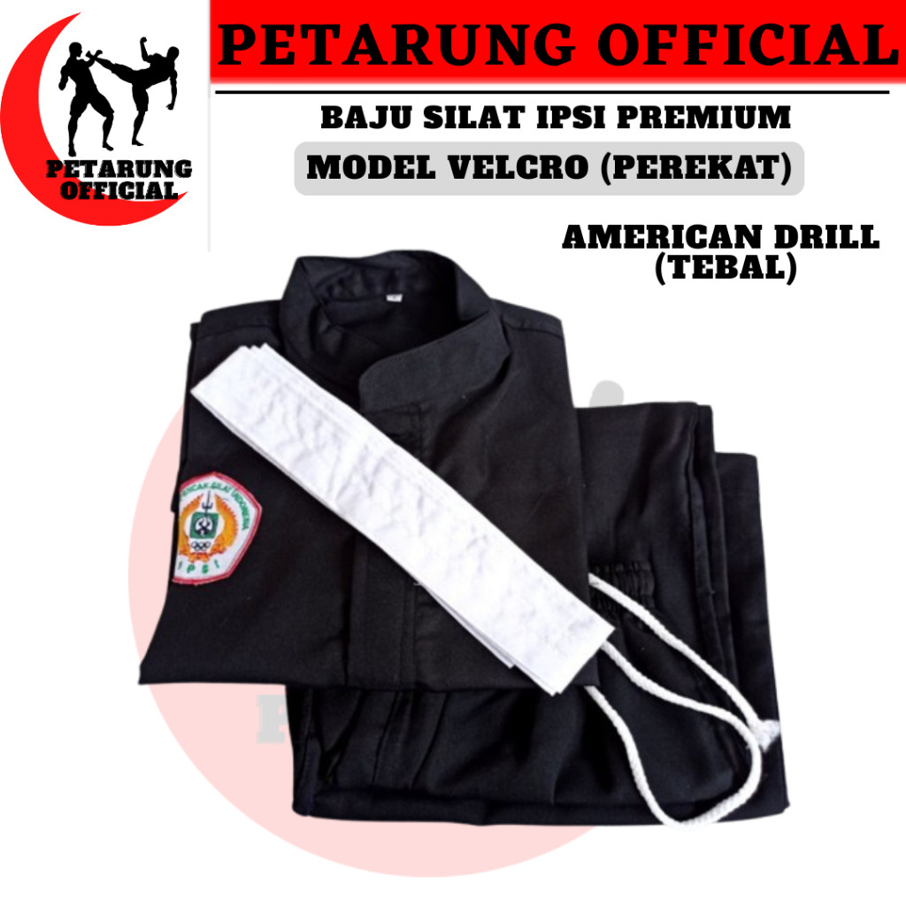 SERAGAM SILAT IPSI AMERICAN DRILL / BAJU SILAT IPSI AMERICAN DRILL / SERAGAM SILAT