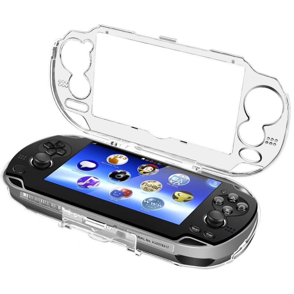 Protective Crystal Case for PS Vita 1000 Handheld Transparent Carry Tpu Full Cover Shell for Sony PS