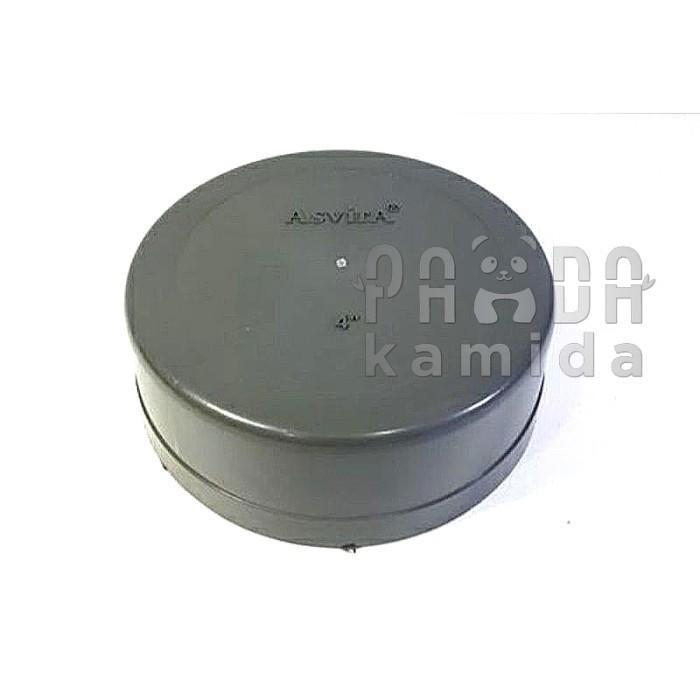 HYDROLA (90 pcs) Dop 4 in PVC / Dop 4" / Tutup Pipa ASVIRA GROSIR