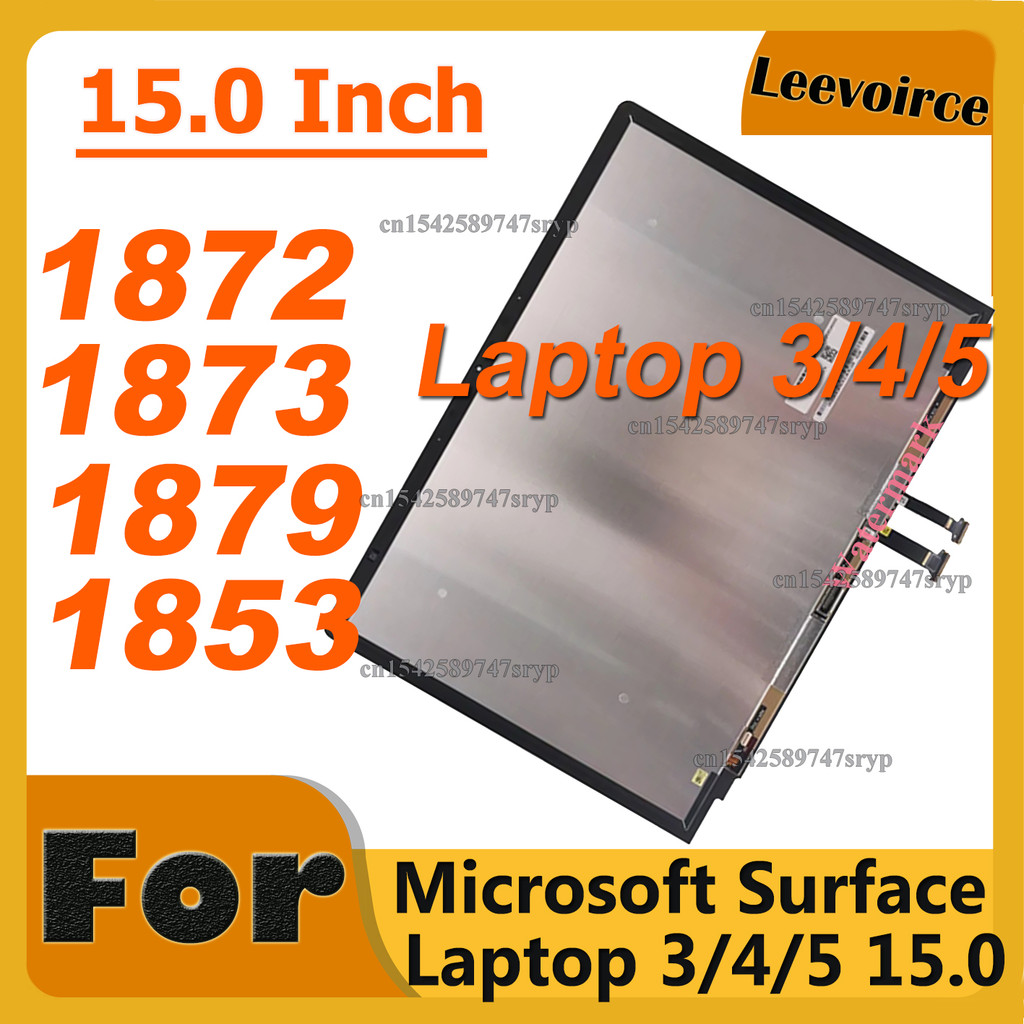 15" LCD For Microsoft Surface Laptop 3 1872 1873 Laptop4 1879 1853 Laptop5 Laptop3 LCD say Tou Scree