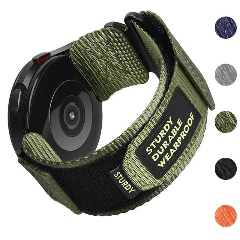 20mm 22mm Nylon Strap for Samsung Galaxy Watch 5 Pro Watchband for Galaxy Watch 7 6 40 44mm Watch 4 