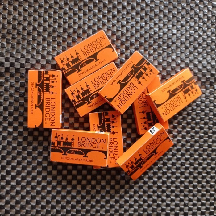 } / TERLARIS Ecer Silet London Bridge Per Pack Isi 5keping Silet Shaving Barbershop / / /