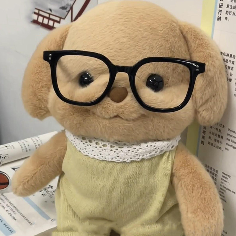 20cm Sylvanian Cute Poodle Baby Plush Toy Family Puppy Persian Cat Doll Toys Room Decoration Plush K