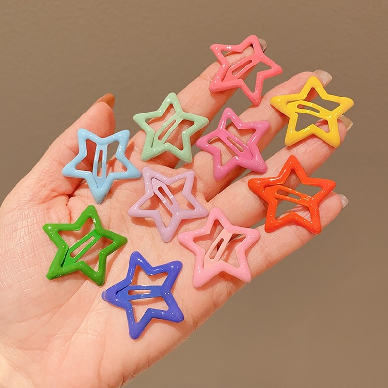 Jepit Rambut Wanita Jepit Rambut Bintang Dopamin Jepit Rambut Hair Clips Bintang Korea Aksesori Ramb