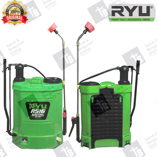 RYU Alat Semprot Pertanian Electric Battery Sprayer 2 in 1 (16 L) RS16 Ryu