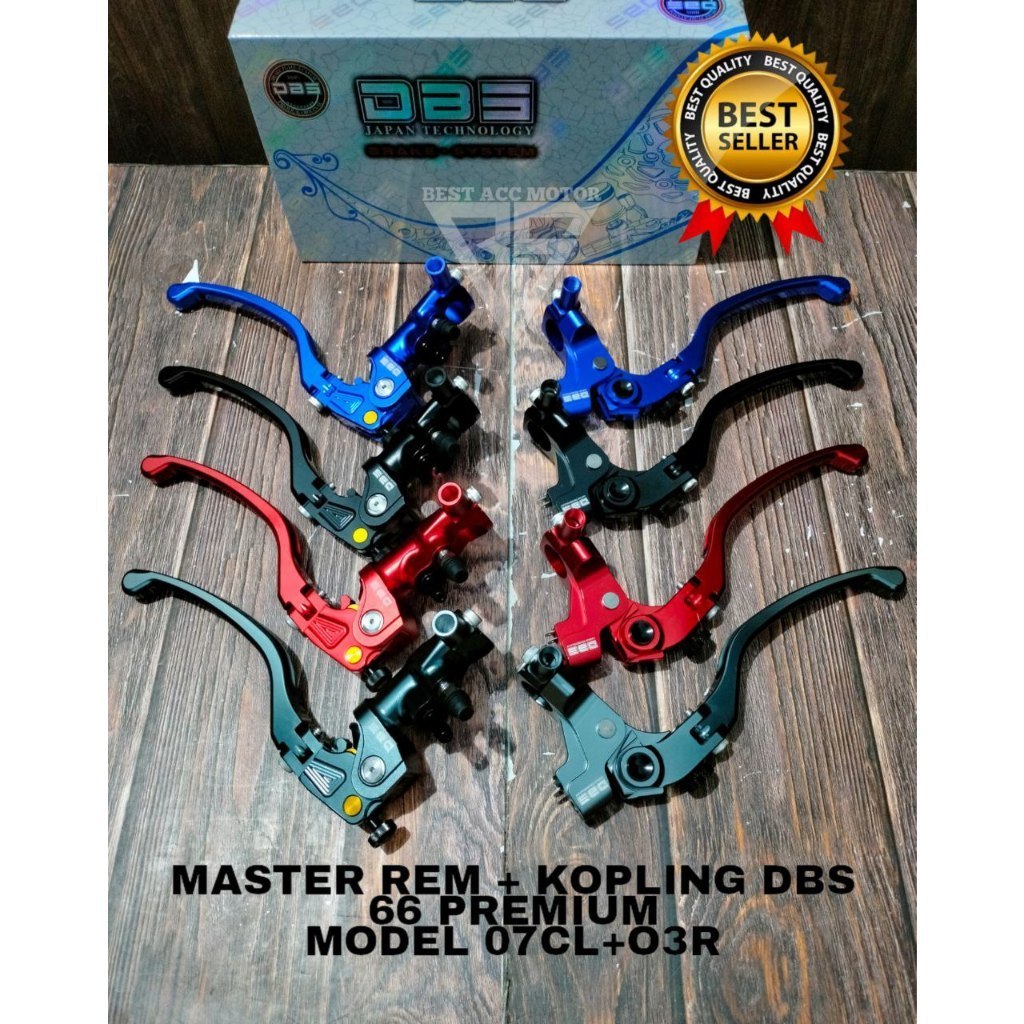 master rem DBS-66 PREMIUM 16RCCS original universal untuk semua motor ORIGINAL DBS