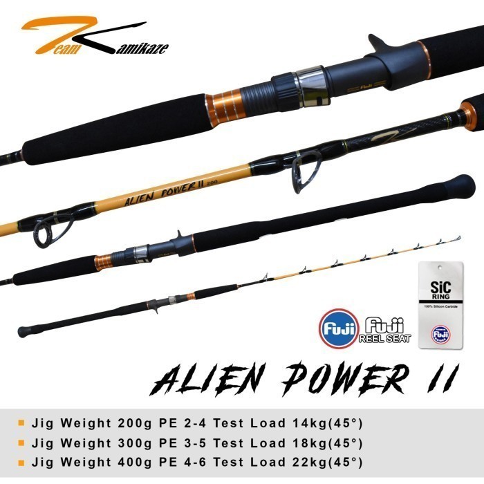Joran KAMIKAZE ALIEN POWER II 200, 300, 400 | PE 4, 5, 6 | OH - 400 / PE 4-6 - 400 / PE 4-6