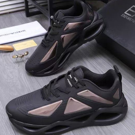 Merek sepatu pria 1.1 ARMANI sepatu rekreasi sepatu olahraga pria