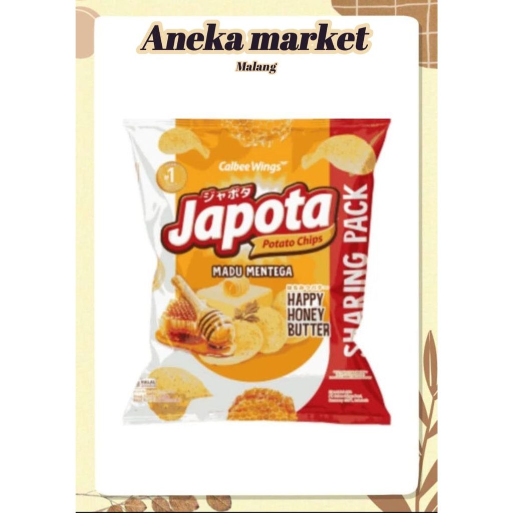 SAM Japota Keripik Kentang Madu Mentega Happy Honey Butter 120g Potato Chips