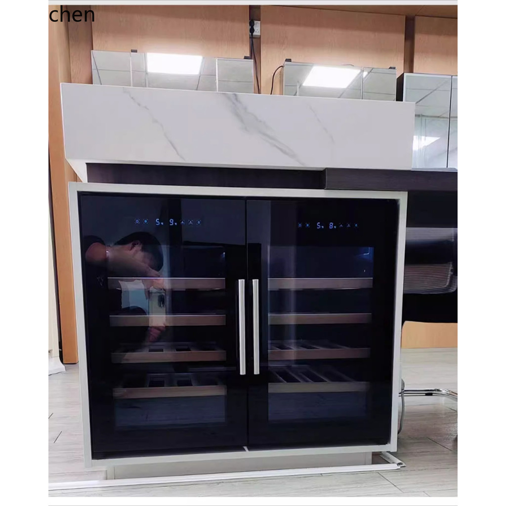 LXC Small Embedded Wine Cabinet Constant Temperature Wine Cabinet Cigar Cabinet Storage Ice Bar Refr