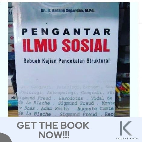 Buku PENGANTAR ILMU SOSIAL - Dr. H. Dadang Supardan