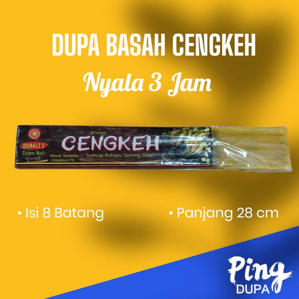 Dupa Cengkeh Hio Basah 3 Jam Handmade Dari Bali