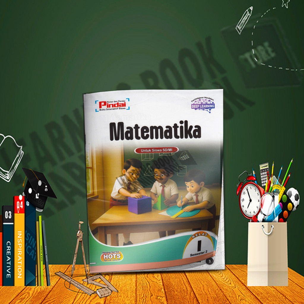 LKS Pindai SD MATEMATIKA Kelas 1 Edisi Deep Learning Arya Duta Semester 1/2  2025