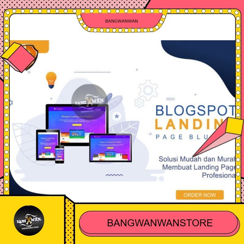 BLOGGER BLOGSPOT LANDINGPAGE BUILDER BGW