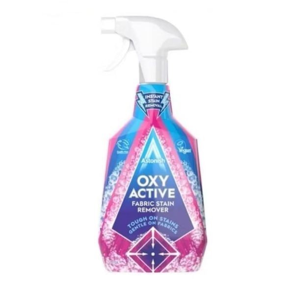Astonish Oxy Active Fabric Stain Remover 750ml Penghilang Noda Kain