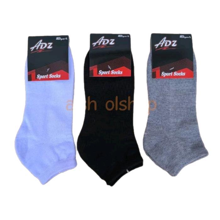 Kaos kaki sport tebal mata kaki /kaos kaki tebal bahan tery Pria Wanita - Putih