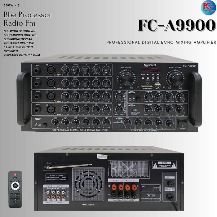 AMPLI DIGITAL ECHO MIXING AMPLIFIER FIRSTCLASS FC - A9900 FCA 9900