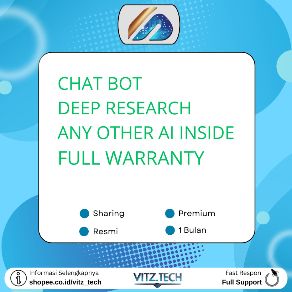 Plus Mode Chat Bot AI Premium GPT 4kun 25 Hari