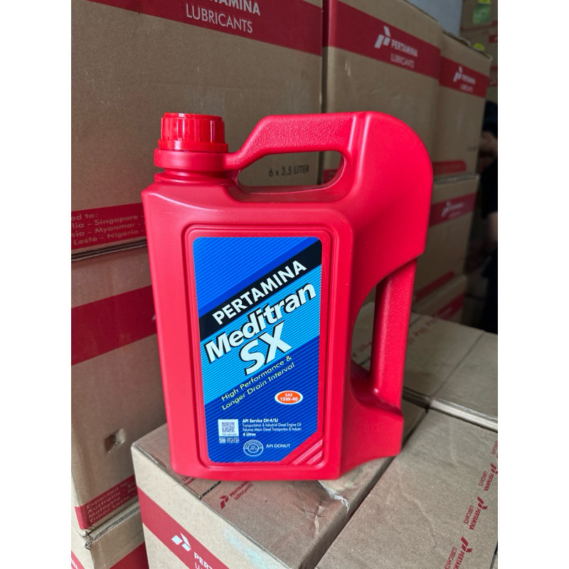 Oli Mobil Meditran SX SAE 15W-40 4 liter