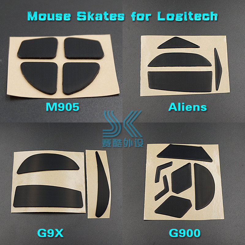 1PCS 3M Mouse Feet Skates Mouse for Logite G900 G903 G9 G9X M950 Alens Anywhere 2S m905 Gaming Mouse