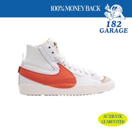 Sepatu Sneakers Blazer Mid 77 Jumbo Sail Orange