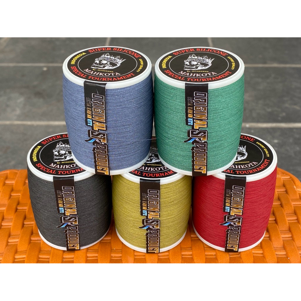 NMZSHOP Senar Gelasan INDACHI MAHKOTA / 0,15 / 2300 yard / 6000yard/Layangan / Benang  / Benang Gela