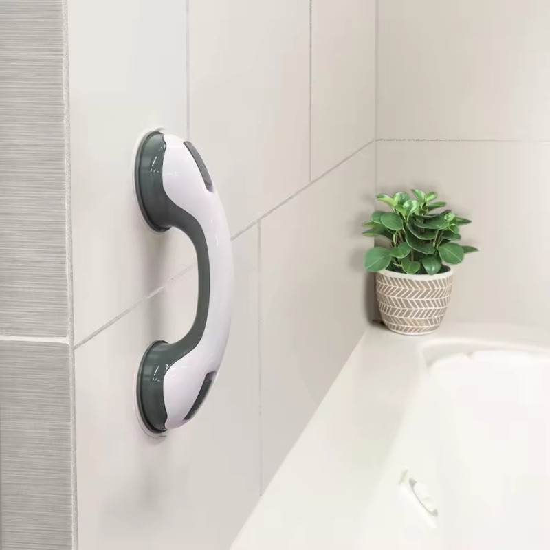 Bathroom Suction Cup Handle, Accessible Safety Armrest for The Elderly and ildren, Non Perforated Pl