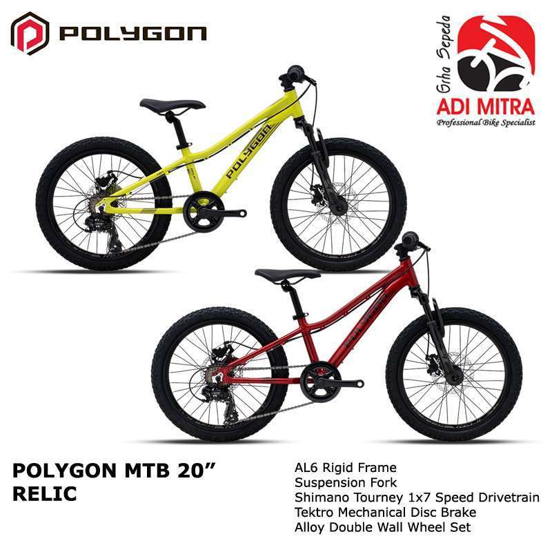 Polygon Relic [20 inch] Sepeda MTB Anak