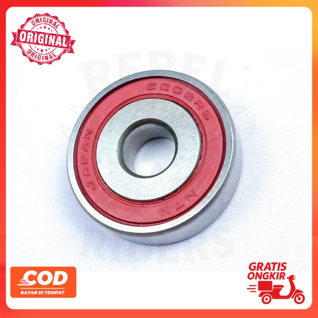 laher cvt beat fi - Bearing Tutup Cvt Bos Besi 6002 KVB original part motor riders