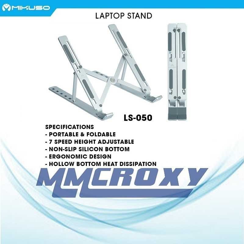 IRH JM Laptop Stand Mikuso LS-050 Portable And Foldable Anti Slip