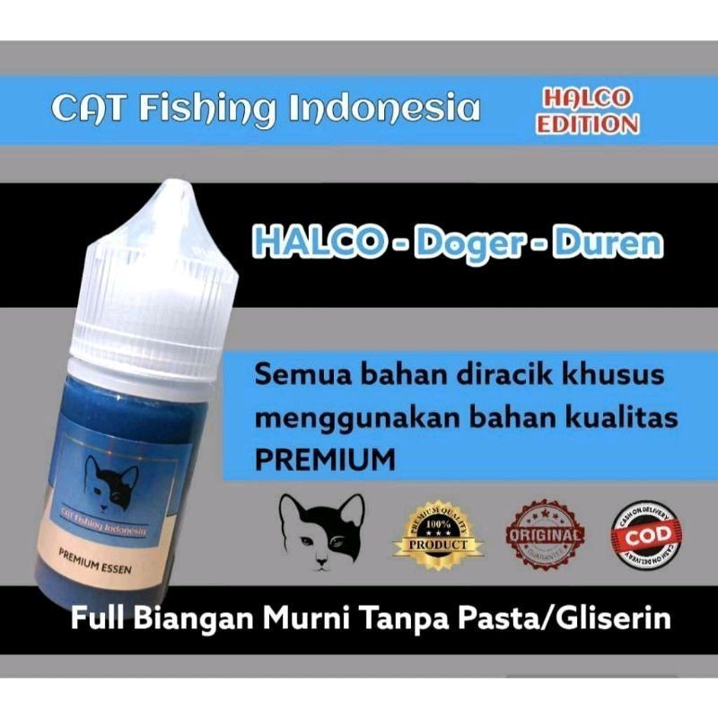 Essen Oplosan Halco Series Doger Duren Ikan Rame & Indukan Mas Patin Nila Bawal Lele Umpan Ikan Popu