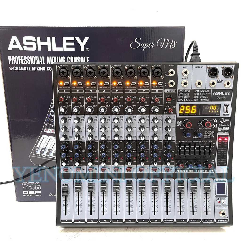 Mixer Ashley Super M8 8channel Compressor Original Mixer Ashley superm8 Mixing 8 the best Paling Lar