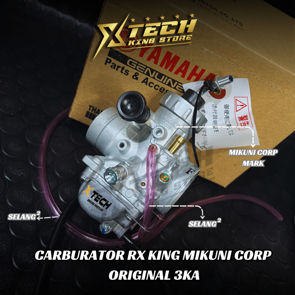 CARBURATOR RX KING ORIGINAL MIKUNI CORP ORIGINAL 3KA MIKUNI CORP CARBU RXK/CARBURATOR RX KING/CARBUR