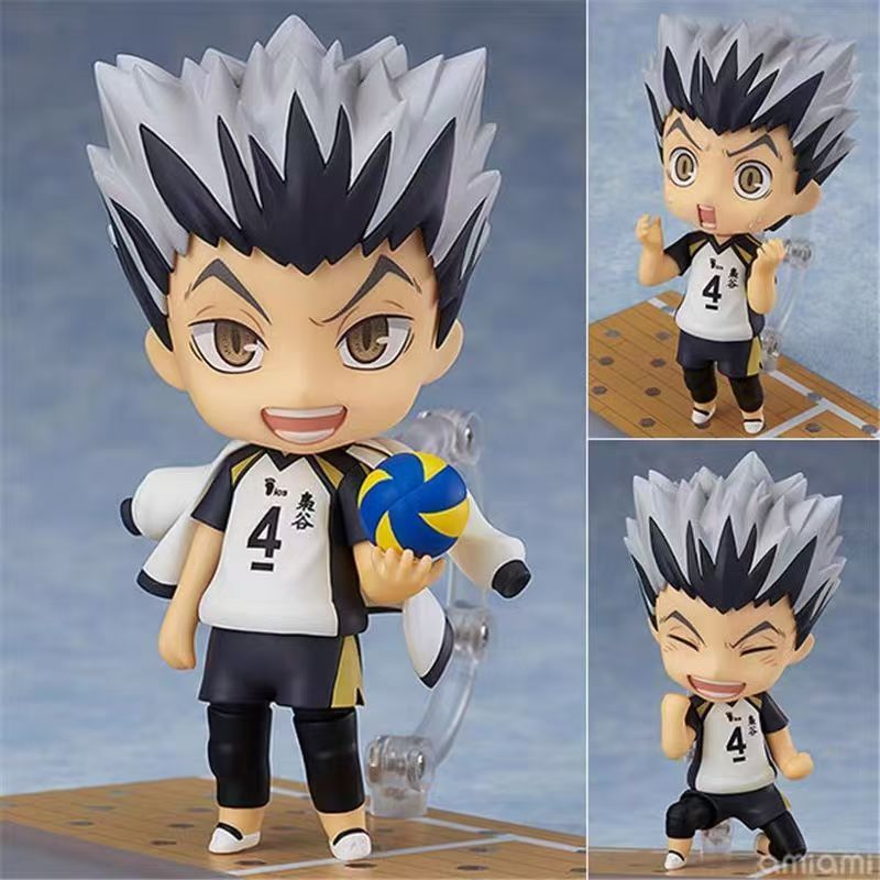 10cm Haikyuu Haikyuu  Bokuto Kotaro 719# 719 Kotaro Bokuto Action figure toys collection doll ristma