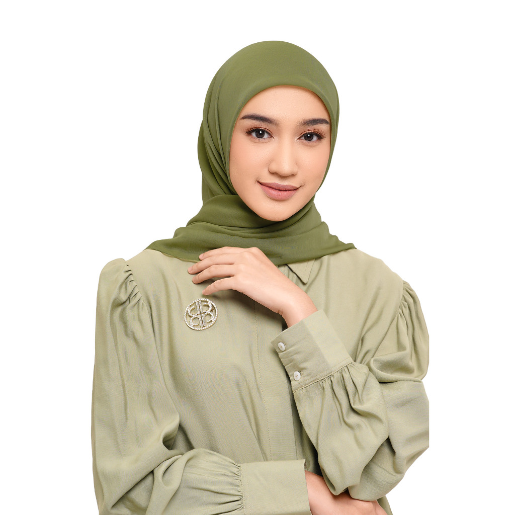 Nada Puspita - Nada Daily Scarf - Moss