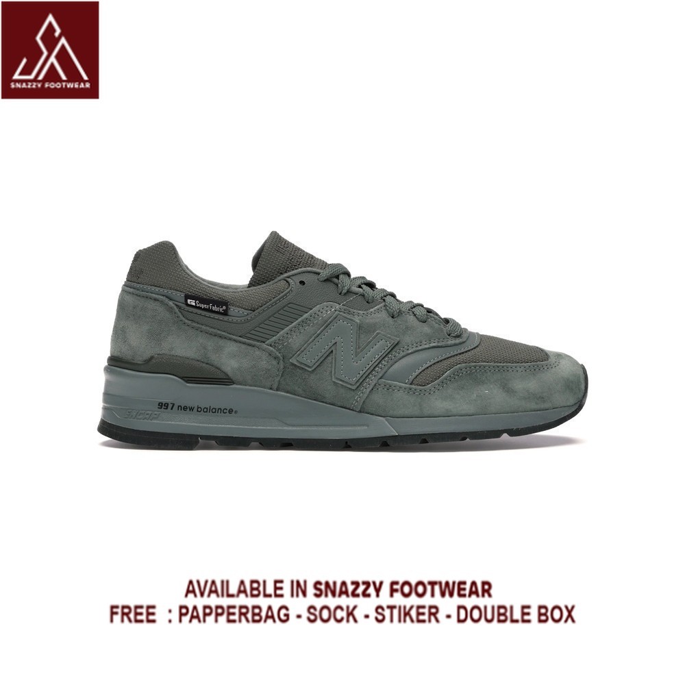 Sepatu Sneakers New Balance  997 Superfabric Dark Green USA 100% Original Unisex