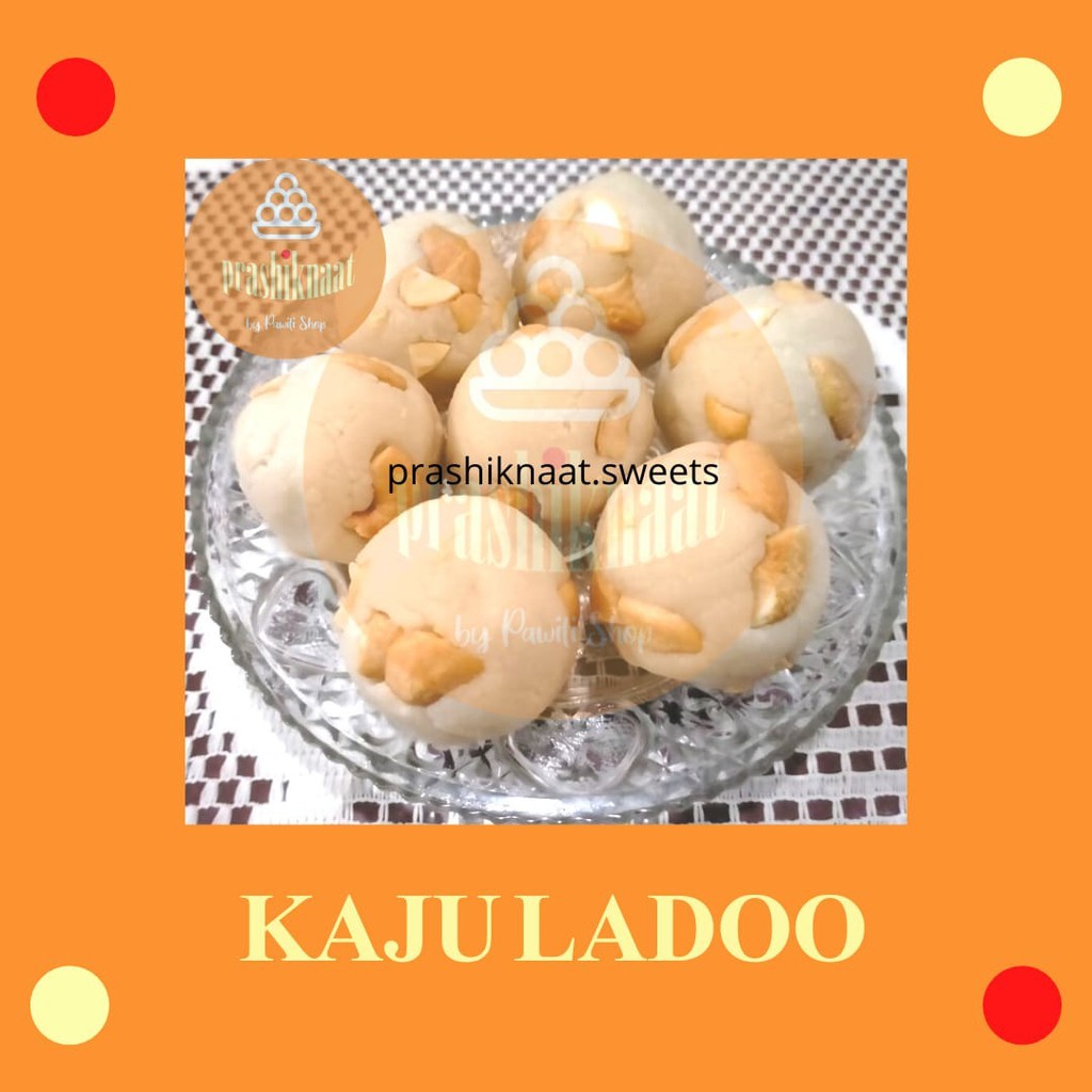 Kaju Ladoo [Indian Sweets] Manisan India - 100g