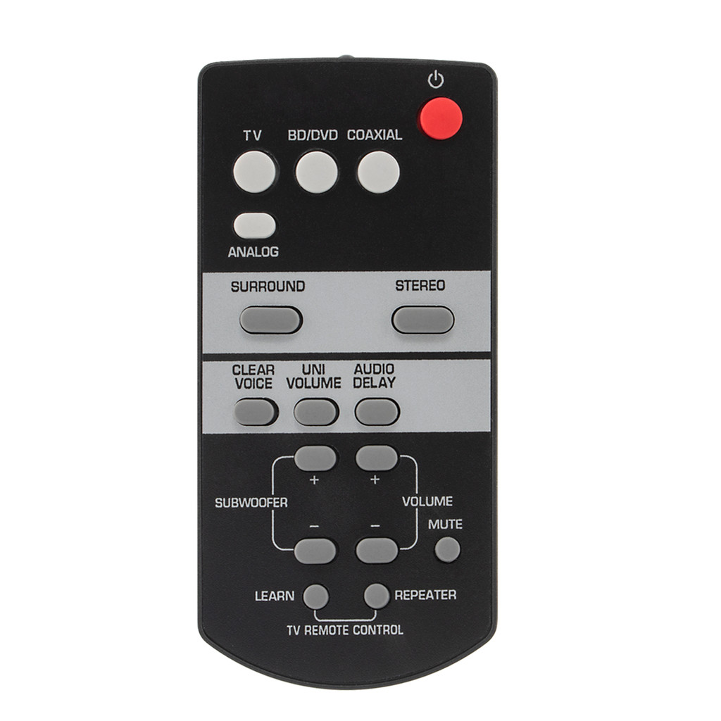 Replacement Remote Control for Yamaha Sound Bar Player FSR68 ZJ78800 YAS93 ATS-1520 ATS1030 YAS103 Y