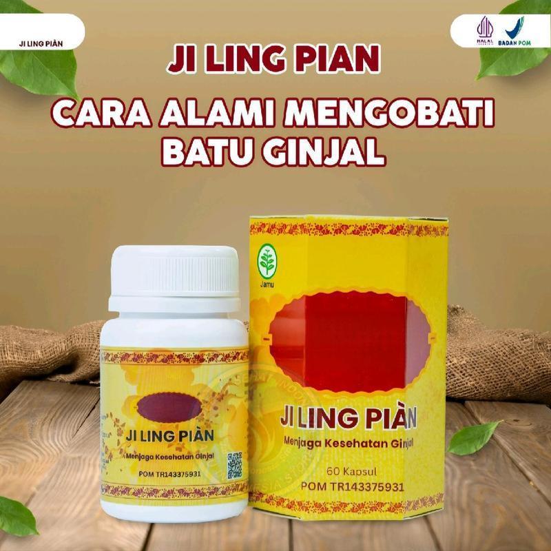 Ji Ling Pian - Mengatasi batu ginjal - Infeksi saluran kemih - Meluruhkan batu ginjal - Obat Ji Ling