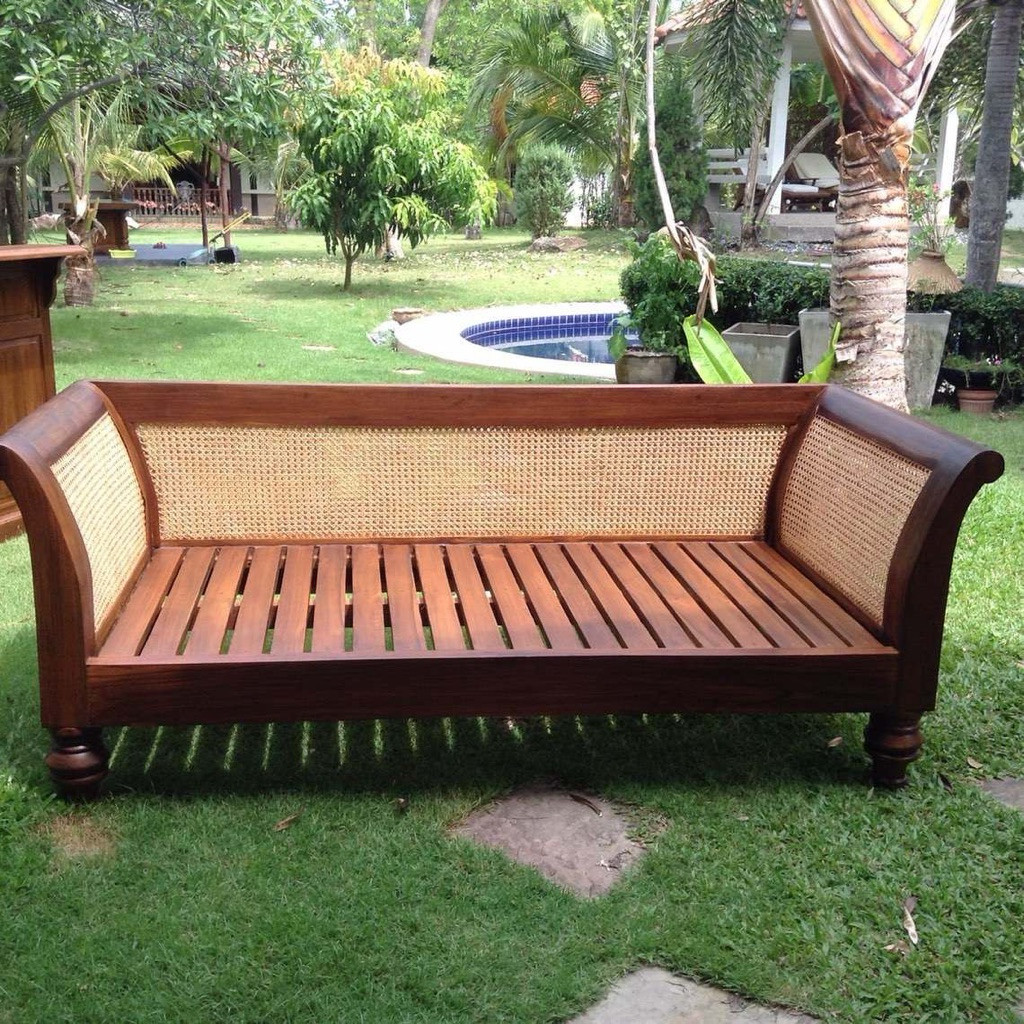 Kursi Bale Bale Kursi Bale Bale Kombinasi Rotan Kursi Bale Bale Kayu Jati