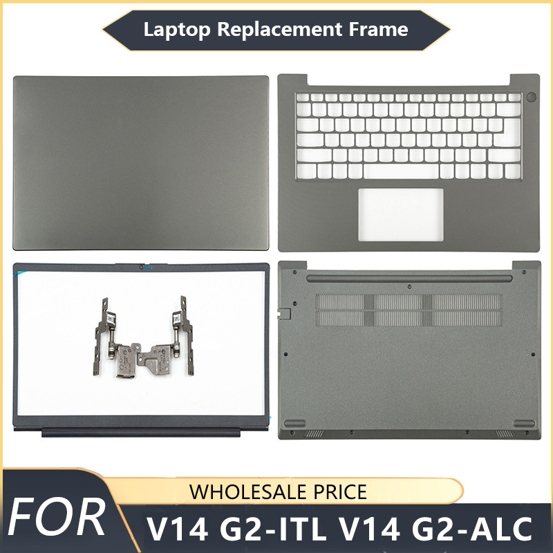 PREORDER NEW For Lenovo V14 G2-ITL V14 G2-ALC V14 G2-IJL Laptop LCD Back Cover Front Bezel Palmrest 