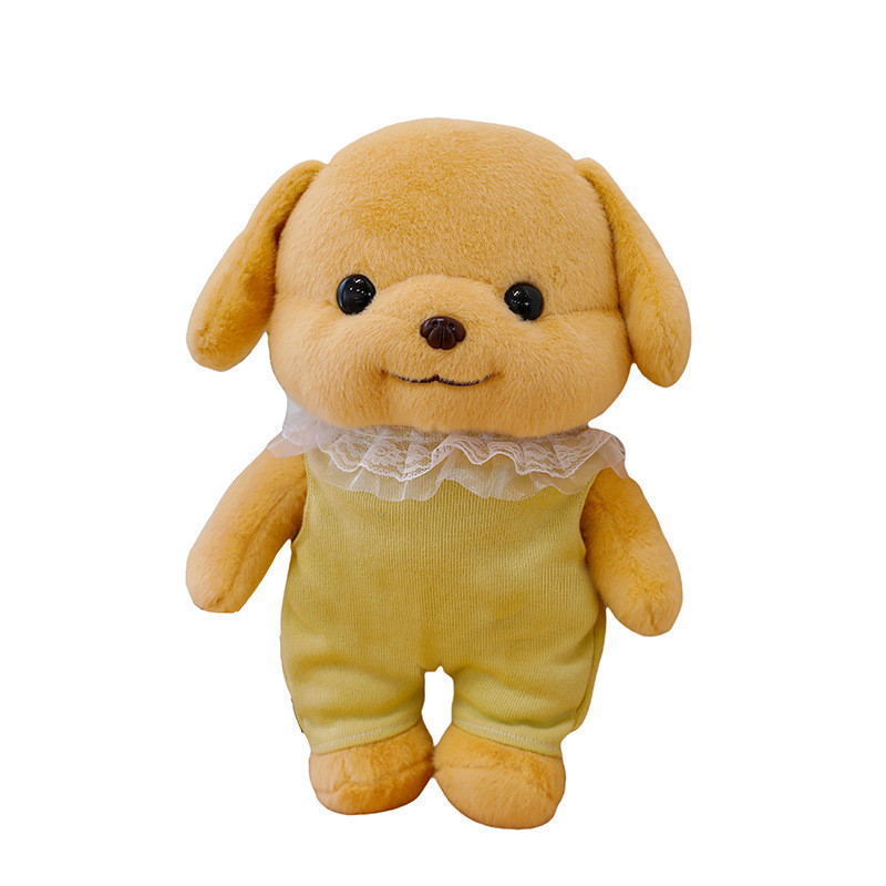New 20-55cm Sylvanian Cute Poodle Baby Stuffed Plush Toy Family Puppy Persian Cat Poodle Doll Room D