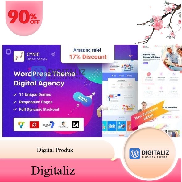 Cynic – Digital Agency WordPress Theme