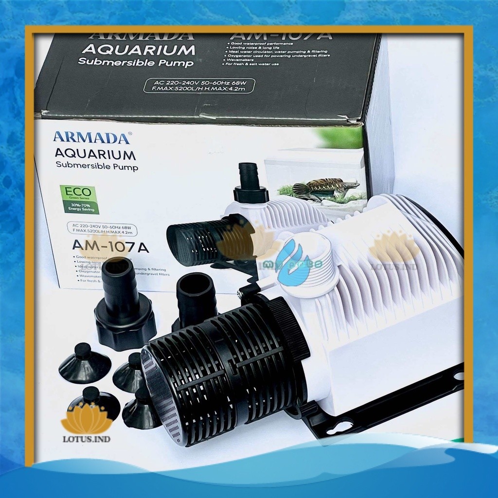 Pompa Celup Aquarium / Kolam ARMADA 107A