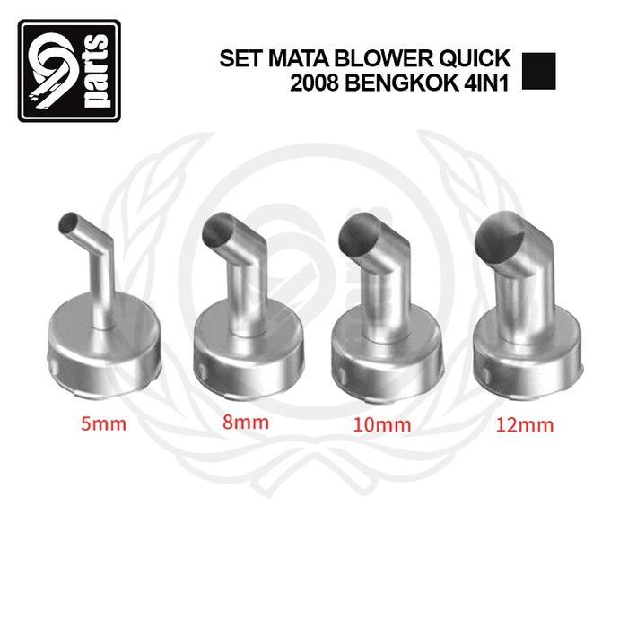 Set Mata Blower Bengkok Quick 2008 4IN1 / Set Mata Blower Bengkok Quick 861DW 4IN1 / Set Mata Nozzle