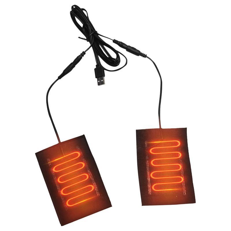 USB Clothes Heater Pad Electric Heating Pad 2 in 1 Winter Heating Pad Electric Heating Sheet Heating