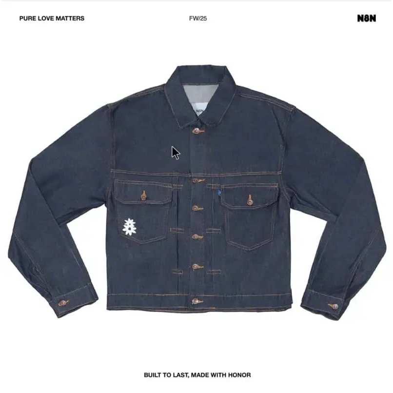 N8N Studio Trucker Jacket — Deep Indigo (Men)