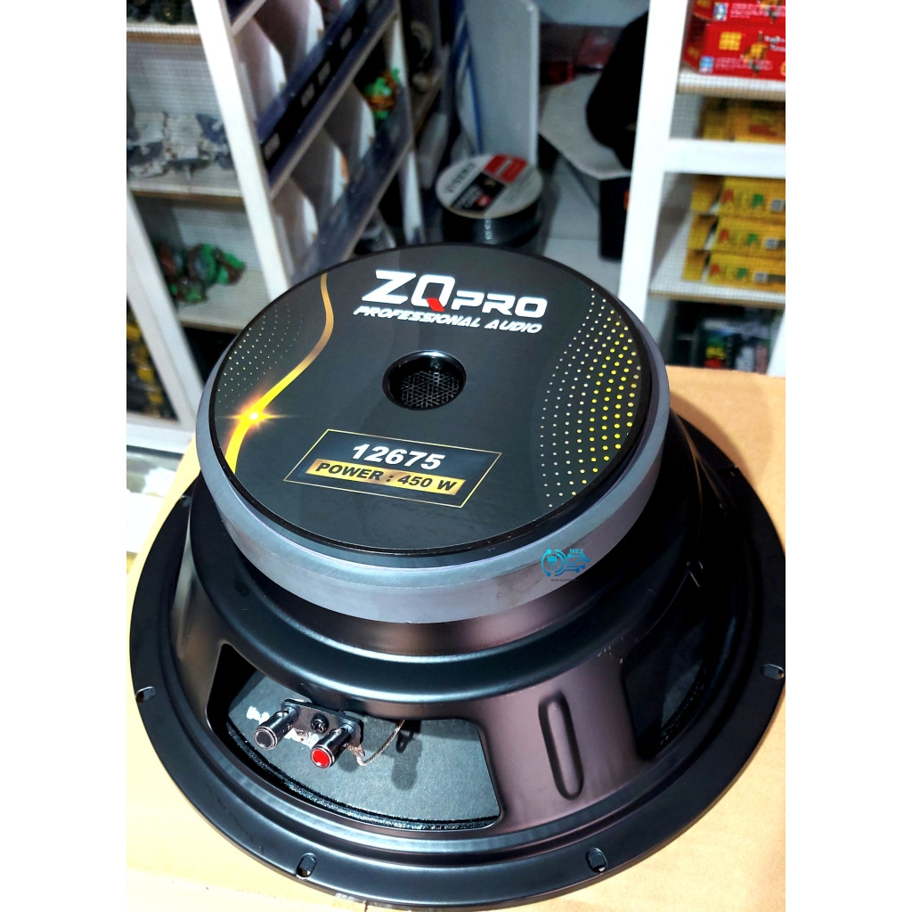 Speaker ZQPRO 12 Inch 12675 New Series Coil 3 Inch Karakter Mid Low 450 Watt